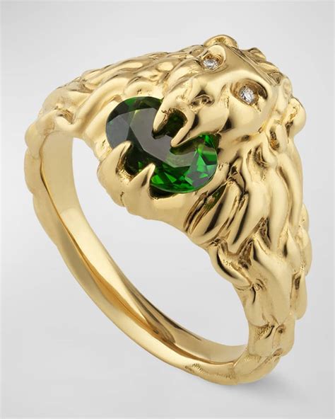 gucci lion ring replica|gucci lion ring men.